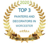 bestbusiness K & P Painting & Decorating Best Business 2007 certificate graphic